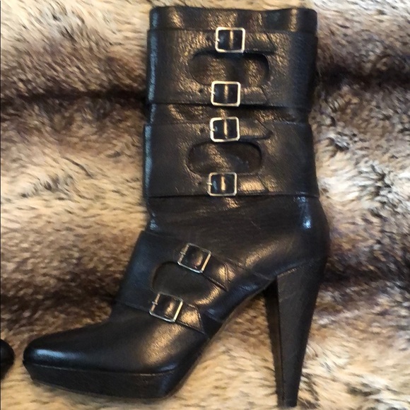 Botkier Leather Boots - size 37 - Picture 1 of 4